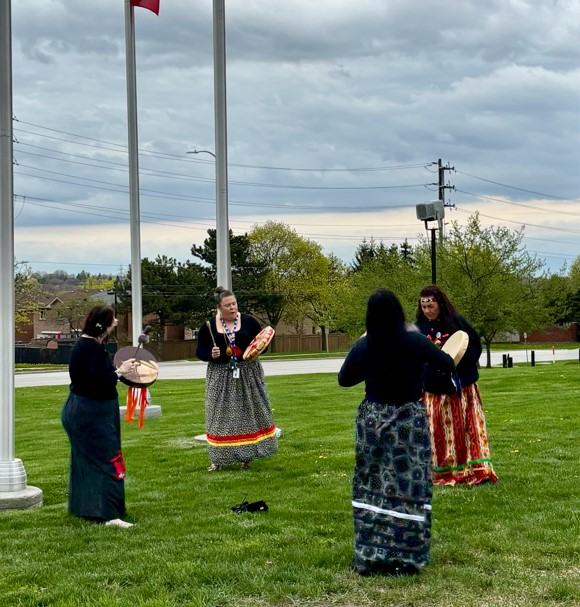 Red Dress Day event at Regional Headquarters