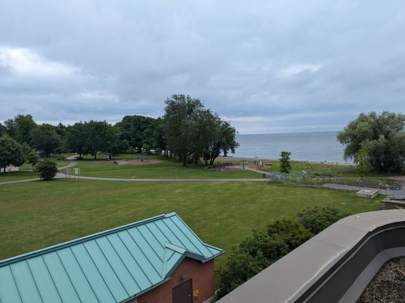 An image featuring the trails outside of the Whitby Water Supply Plant.